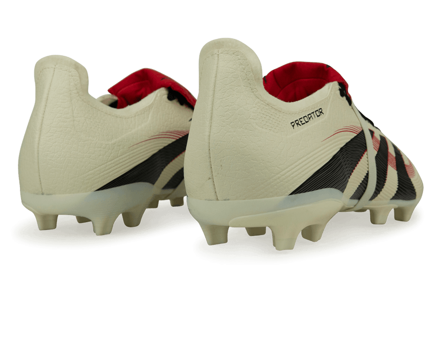 adidas Men's Predator League Foldover Tongue FG/MG Off White adidas Men's Predator League Foldover Tongue FG/MG Off White