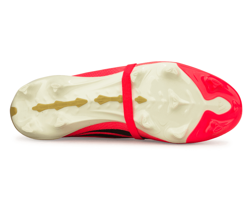 adidas Men's Predator League Fold-Over Tongue FG Soccer Cleats Pink/Black Sole