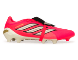adidas Men's Predator League Fold-Over Tongue FG Soccer Cleats Pink/Black 