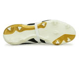 adidas Men's Predator League Foldover Tongue FG White/Black/Gold Sole