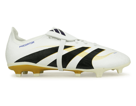 adidas Men's Predator League Foldover Tongue FG White/Black/Gold