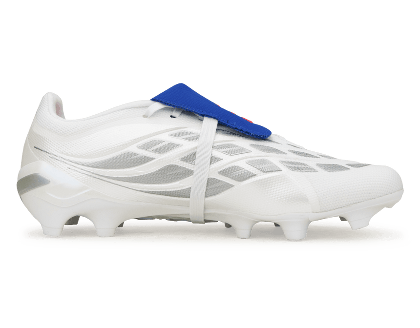 adidas Men's Predator League Foldover Tongue 'Jude Bellingham' FG White/Royal Blue Side