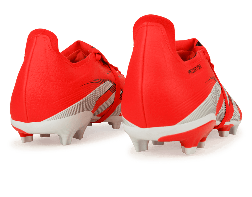 adidas Men's Predator League Foldover Tongue FG/MG Red/White/Black Rear