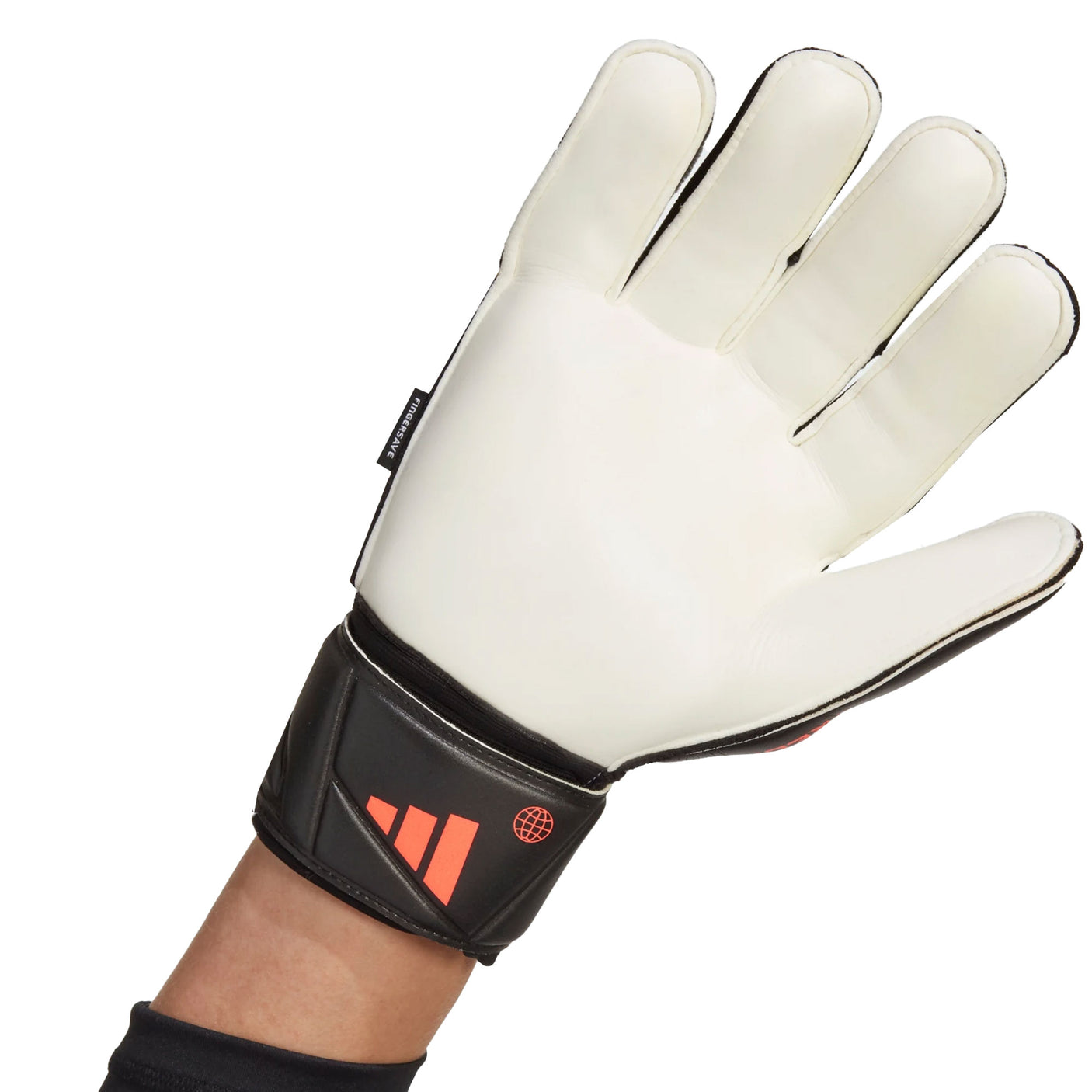 adidas Men's Predator Match FingerSave GoalKeeper Gloves Orange/Black Back
