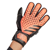 adidas Men's Predator Match FingerSave GoalKeeper Gloves Orange/Black Front