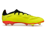 adidas Men's Predator Pro FG Yellow/Black/Red Side