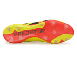 adidas Men's Predator Pro FG Yellow/Black/Red Sole