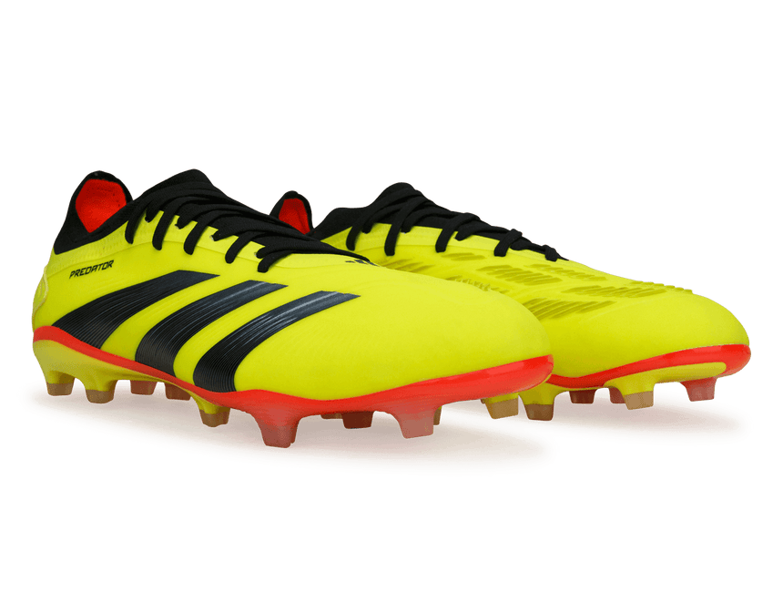 adidas Men's Predator Pro FG Yellow/Black/Red Together