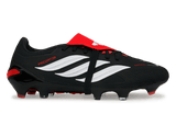 adidas Men's Predator Pro Foldover Tongue FG Black/White/Red
