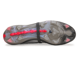 adidas Men's Predator Pro Foldover Tongue FG Iron Metallic/Red Sole