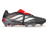 adidas Men's Predator Pro Foldover Tongue FG Iron Metallic/Red
