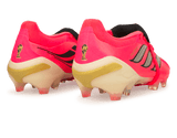 adidas Men's Predator Pro Fold-Over Tongue FG Pink/Black Heel
