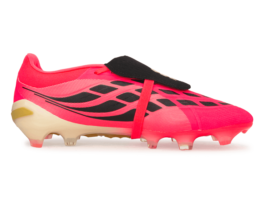 adidas Men's Predator Pro Fold-Over Tongue FG Pink/Black Side