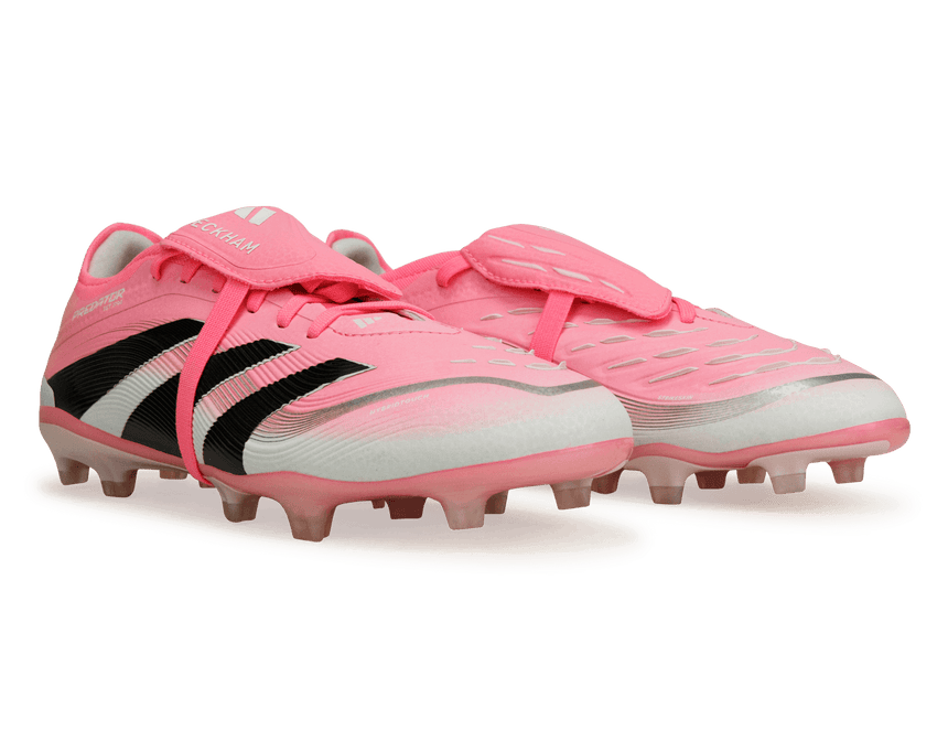 adidas Men's Predator Pro Foldover Tongue FG Pink/Black/White Together