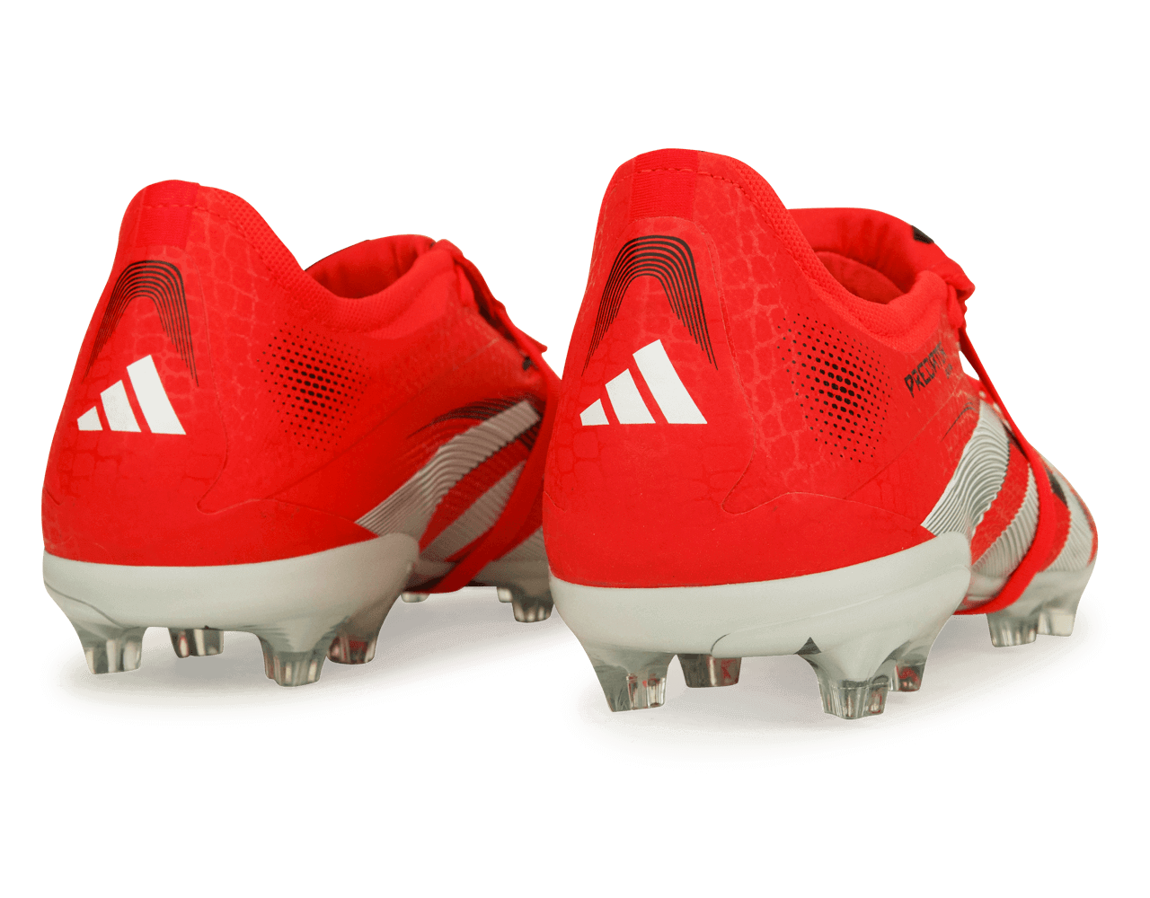 adidas Men's Predator Pro Fold-Over Tongue FG Red/White/Black