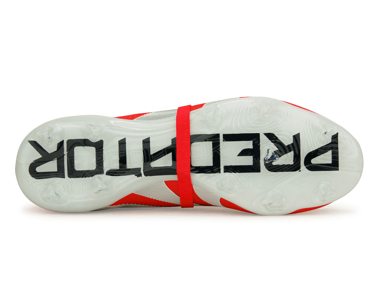adidas Men's Predator Pro Fold-Over Tongue FG Red/White/Black
