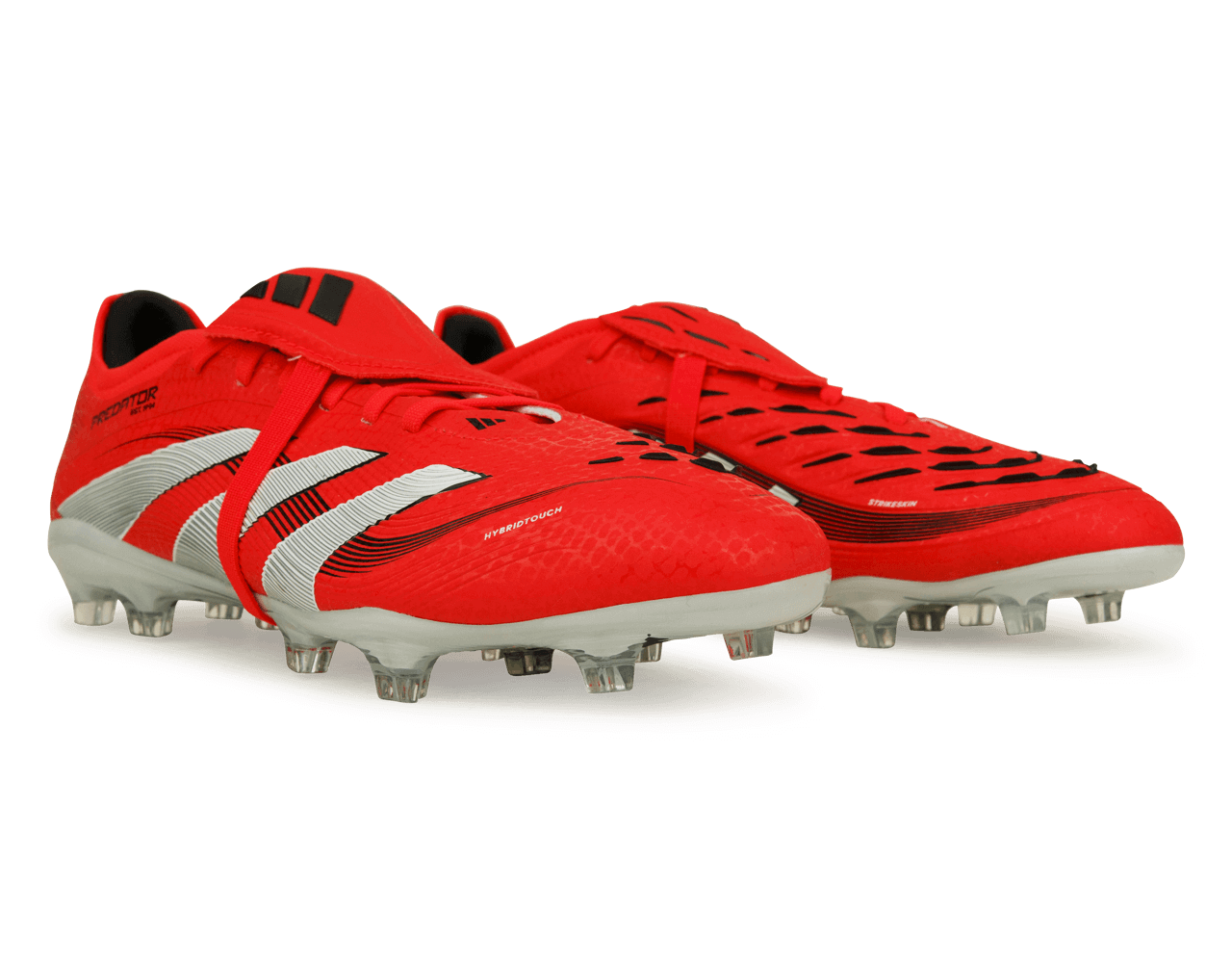 adidas Men's Predator Pro Fold-Over Tongue FG Red/White/Black