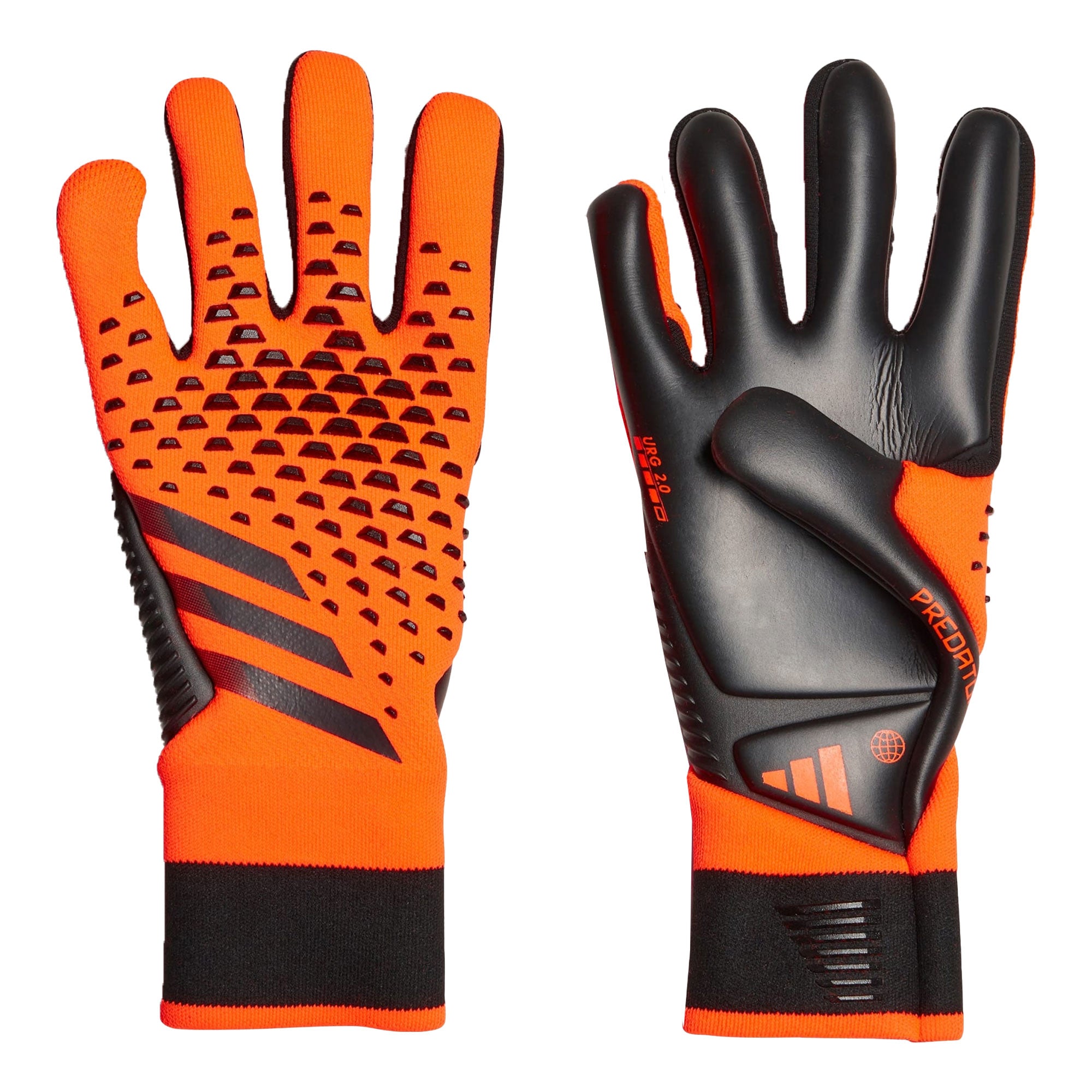 adidas Men's Predator Pro Goalkeeper Gloves Orange/Black Azteca
