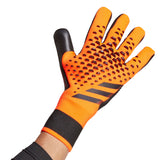 adidas Men's Predator Pro GoalKeeper Gloves Orange/Black Front
