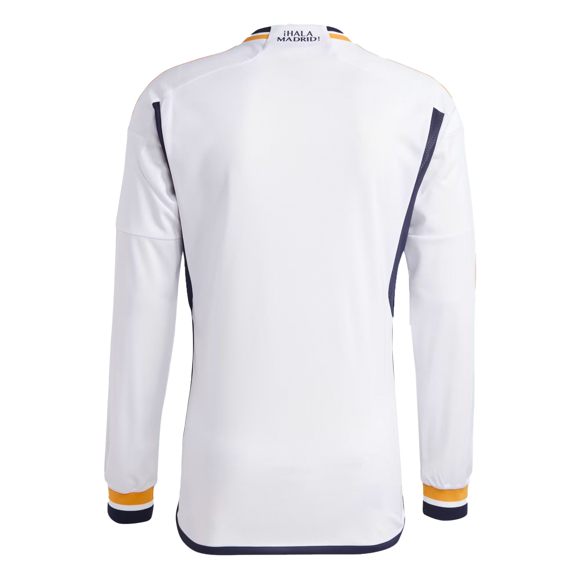 adidas Real Madrid 23/24 Long Sleeve Home Authentic Jersey - White