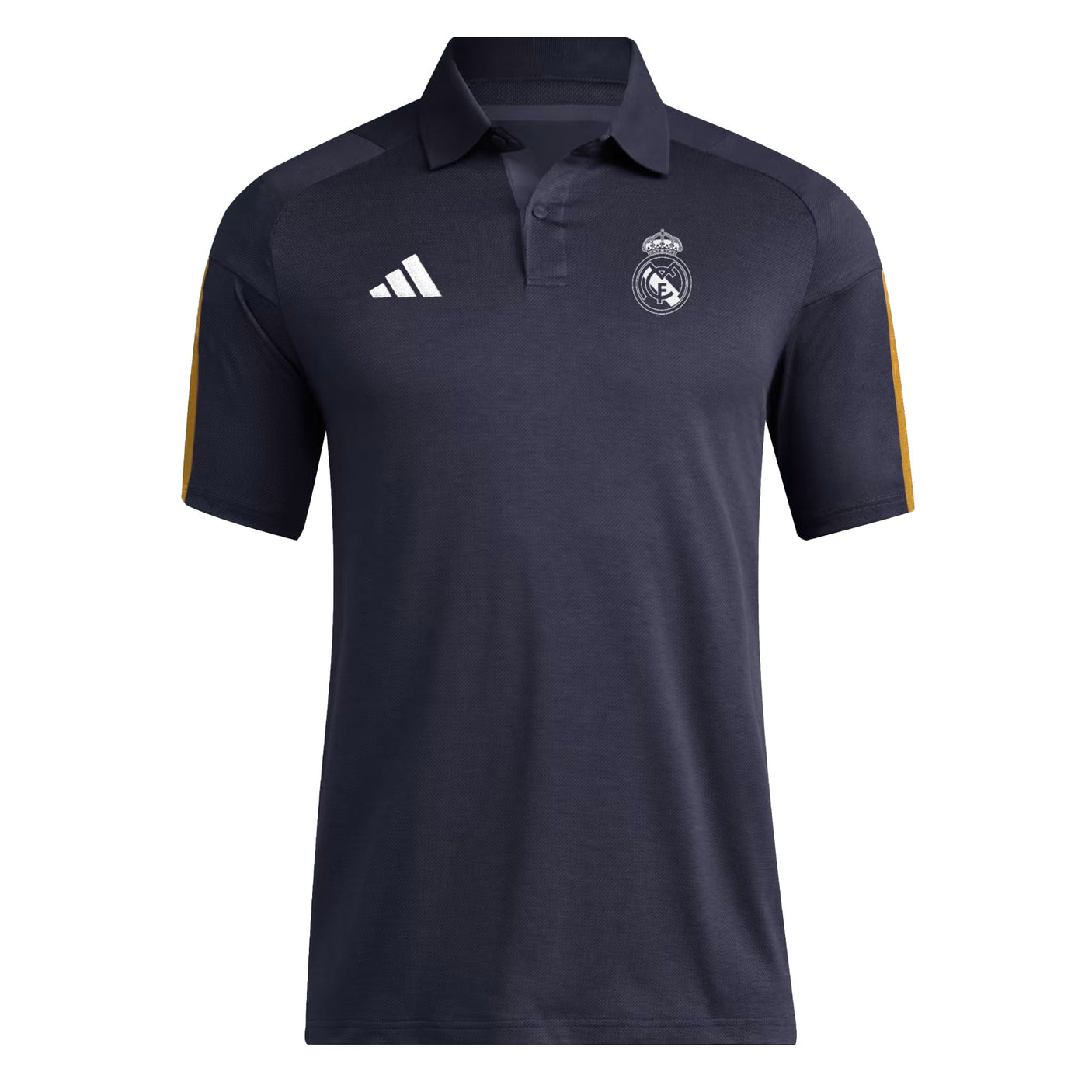 adidas Men's Real Madrid 2023/24 Polo Navy Front