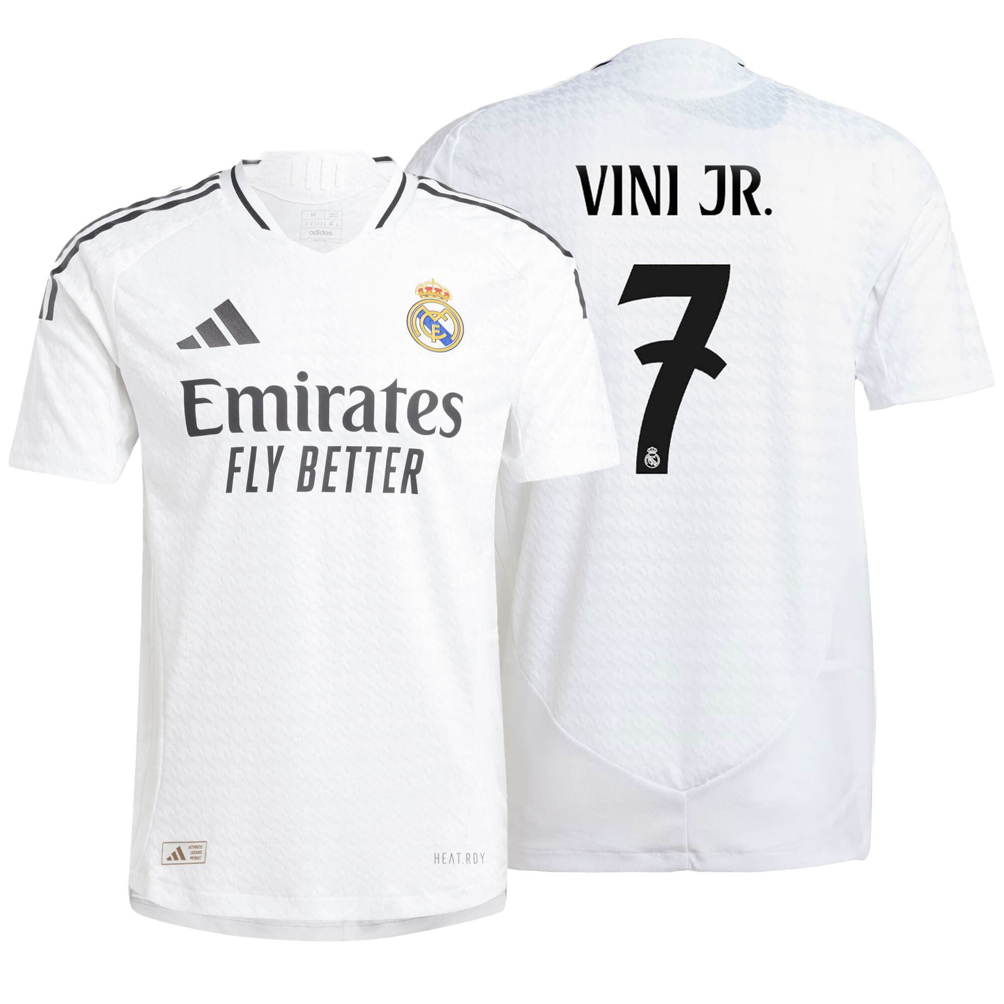 adidas Real Madrid Men's Home Authentic 2024/25 Soccer Jersey w