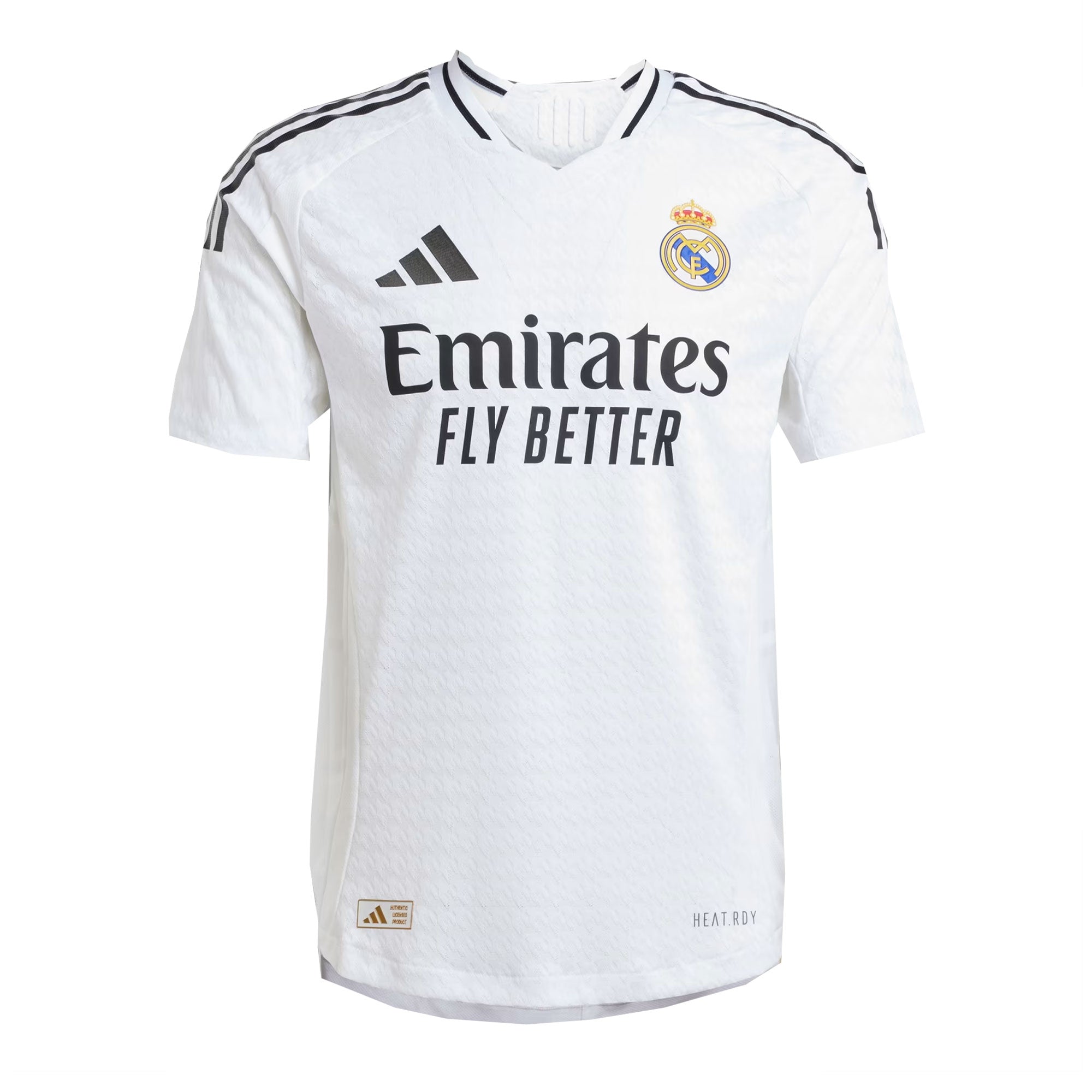 adidas Men's Real Madrid 2024/25 Authentic Home Jersey White/Black ...