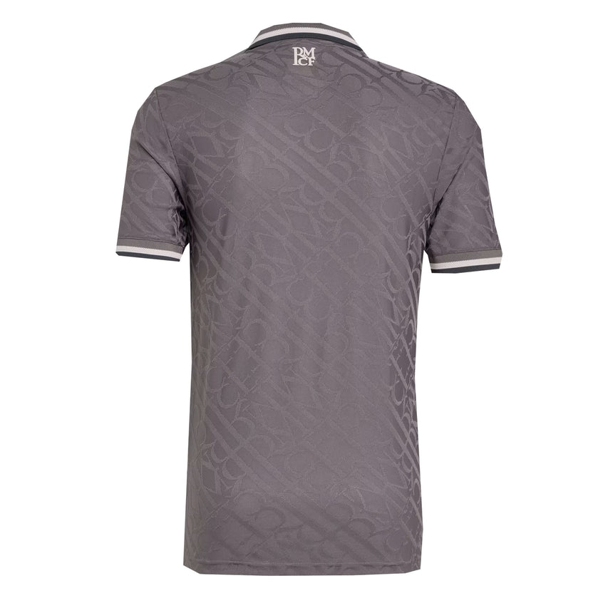 adidas Men's Real Madrid 2024/25 Authentic Third Jersey Charcoal Back