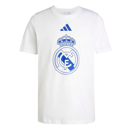 adidas Men's Real Madrid 2024 DNA Tee White Front