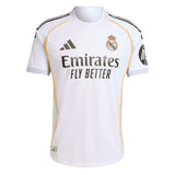 adidas Men's Real Madrid 2025/26 Authentic Home Jersey White 