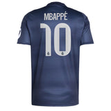 adidas Men's Real Madrid 2025/26 Away Jersey w/ Mbappe #10 Printing Back