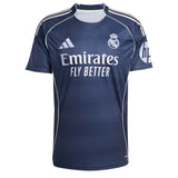 adidas Men's Real Madrid 2025/26 Away Jersey w/ Mbappe #10 Printing Front