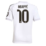 adidas Men's Real Madrid 2025/26 Home Jersey w/ Mbappe #10 Printing Back