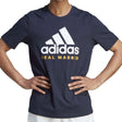adidas Men's Real Madrid DNA Tee Navy Front