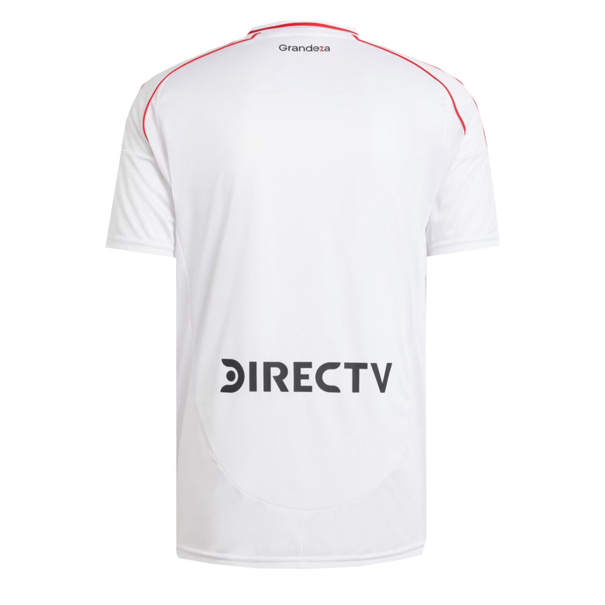 adidas Men's River Plate 2024/25 Home Jersey White/Better Scarlet Back