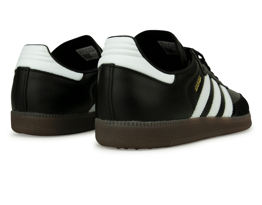 adidas Men's Samba Indoor Black/White Rear