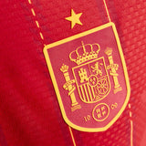 adidas Men's Spain World Cup 2026 Authentic Home Jersey Red Logo
