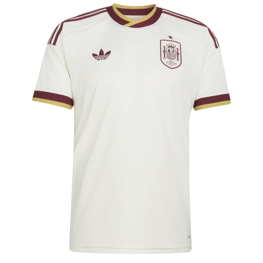 adidas Men's Spain World Cup 2026 Away Jersey White Front