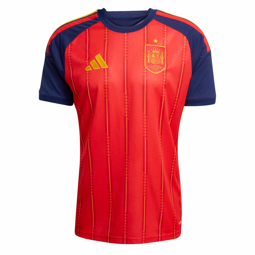 adidas Men's Spain World Cup 2026 Home Jersey Red Front