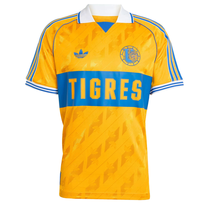 adidas Men's Tigres UANL Anniversary Jersey Collegiate Gold Front