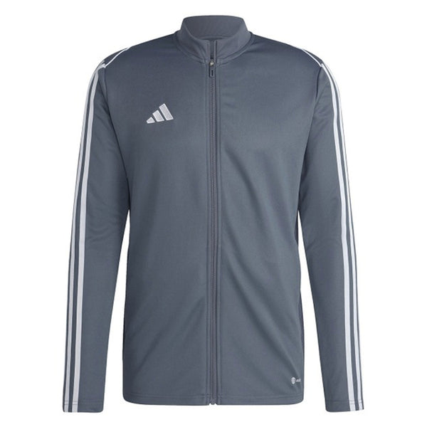 adidas Men's Tiro 23 Training Jacket Onix Grey/White – Azteca Soccer adidas Men's Tiro 23 Training Jacket Onix Grey/White – Azteca Soccer
