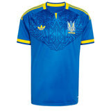 adidas Men's Ukraine World Cup 2026 Away Jersey Blue Front