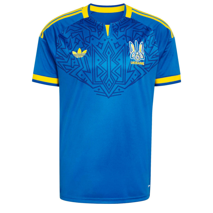adidas Men's Ukraine World Cup 2026 Away Jersey Blue Front