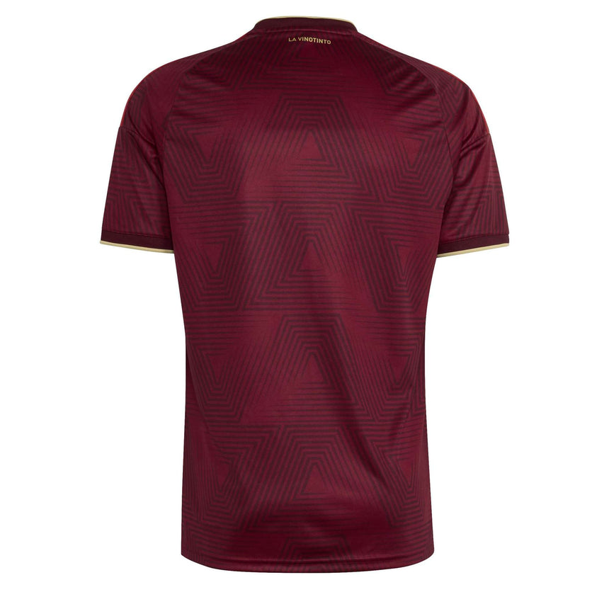 adidas Men's Venezuela World Cup 2026 Home Jersey Burgundy Back