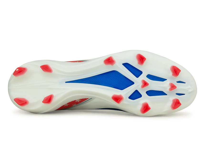adidas Men's X Crazyfast USA.1 FG White/Red Sole