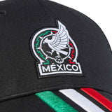 adidas Mexico 3-Stripe Baseball Cap 2026  Black Crest