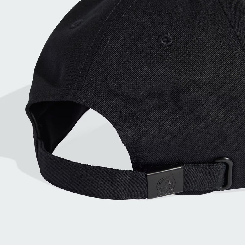 adidas Mexico 3-Stripe Baseball Cap 2026 Black/Green Strap