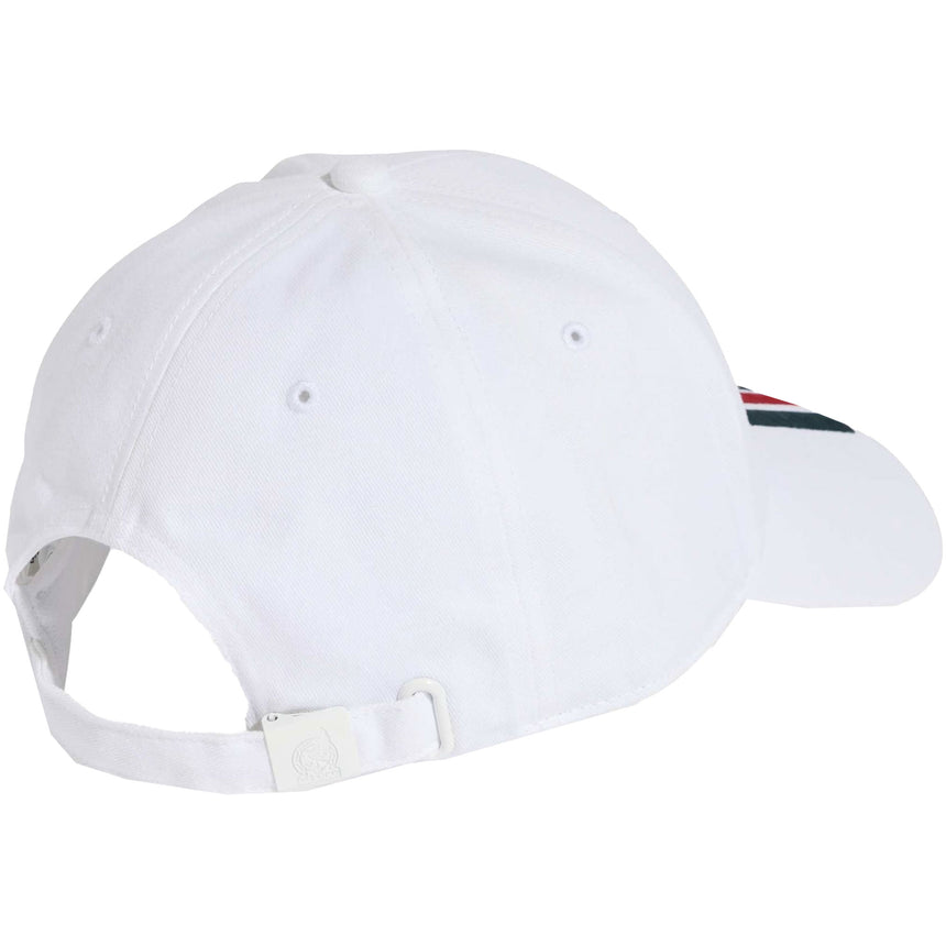 adidas Mexico 3-Stripe Baseball Cap 2026 White Back