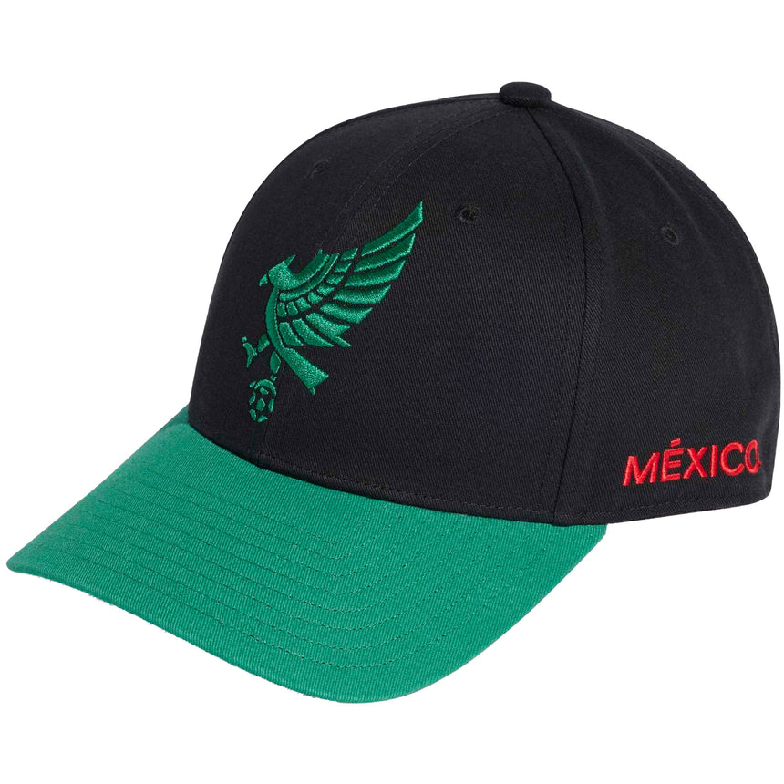 adidas Mexico Eagle Cap 2026  Black/Green Front