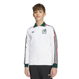 adidas Mexico Kids Away Anthem 2026 Jacket White Model